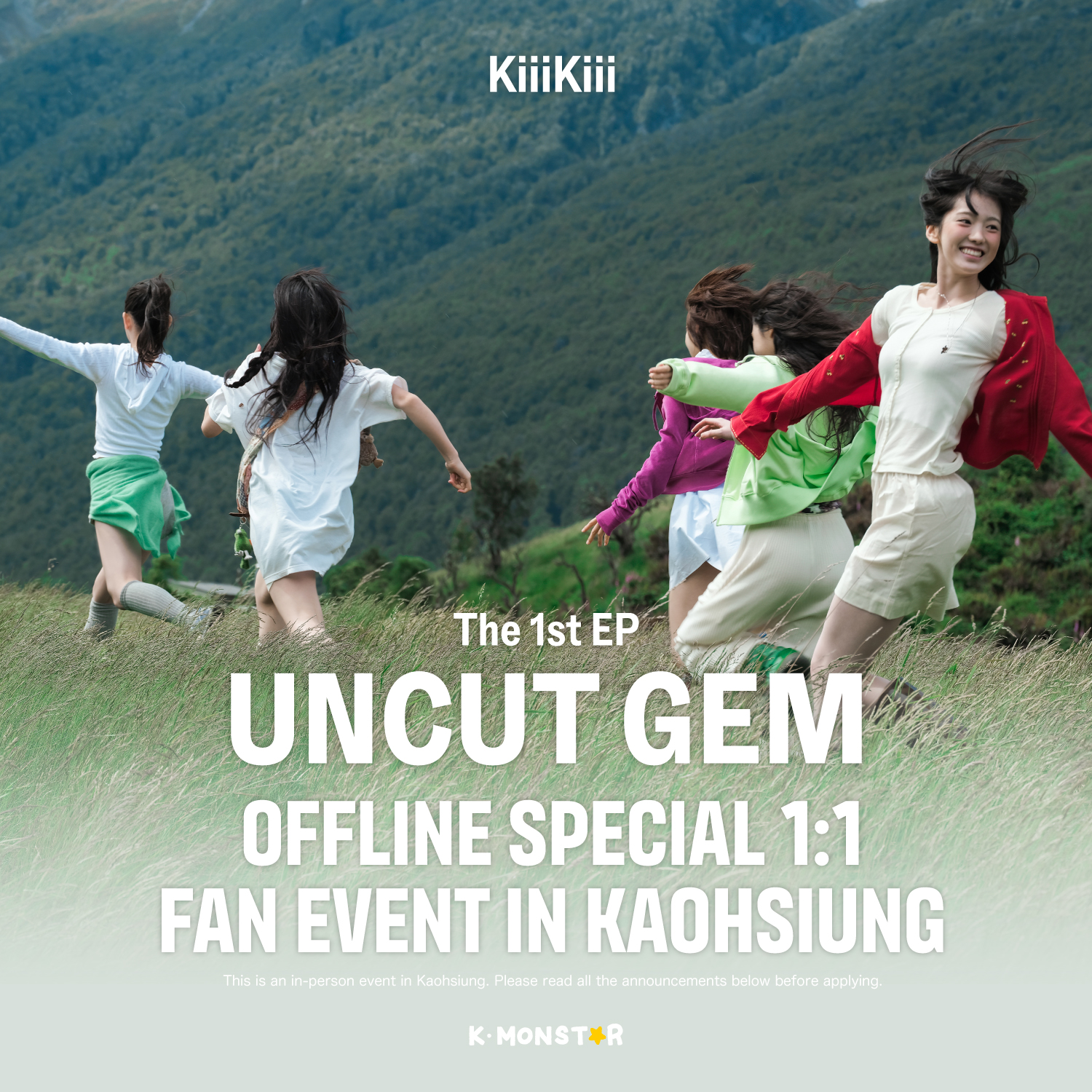 PART2) KiiiKiii | UNCUT GEM [1:1 DRAWING EVENT in KAOHSIUNG] | K