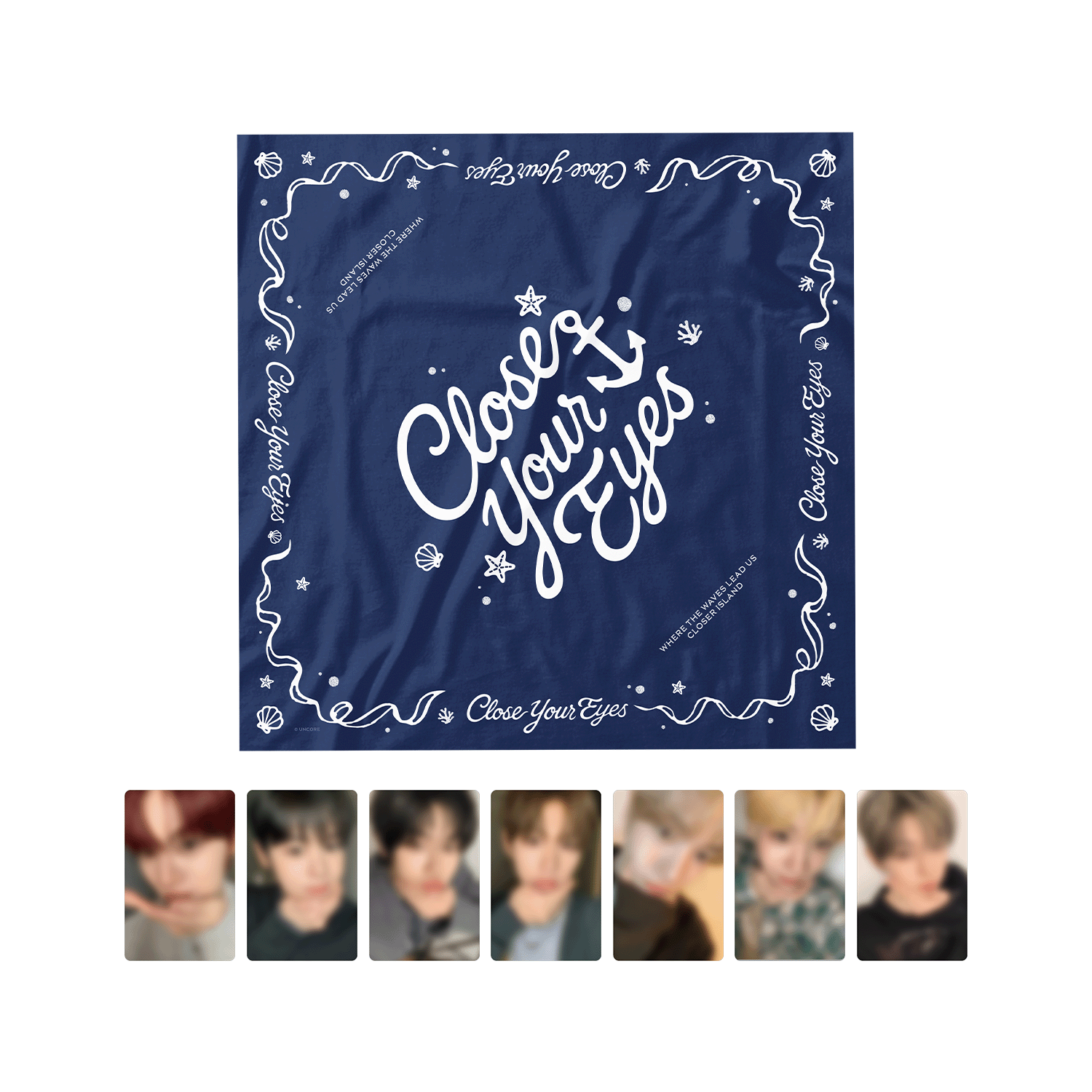 CLOSE YOUR EYES | 2026 SEASON'S GREETINGS - BANDANA | K-MONSTAR