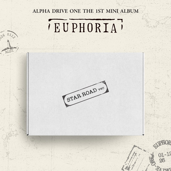 ALPHA DRIVE ONE | 1st Mini Album | EUPHORIA (STAR ROAD ver.) | K