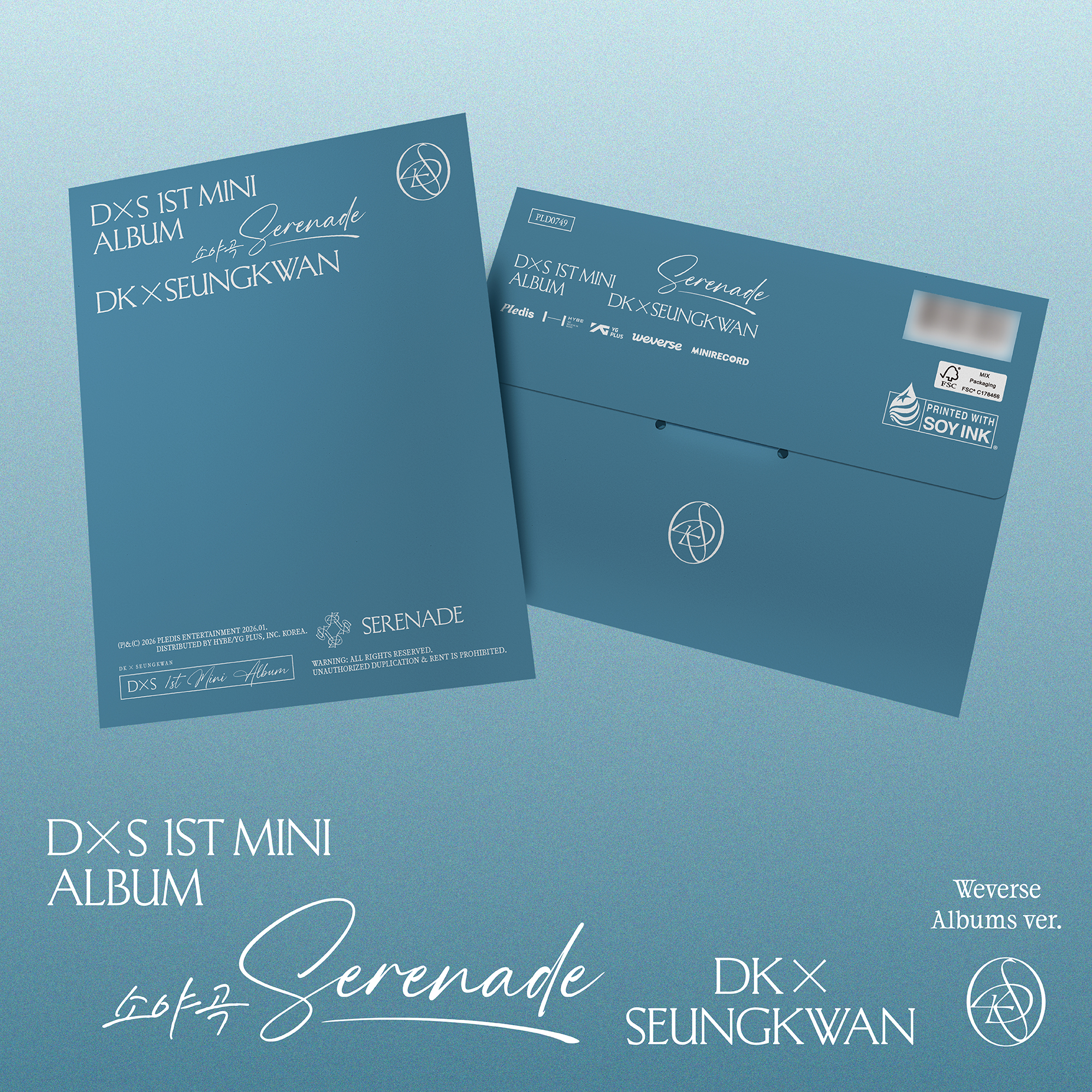 SEVENTEEN | DK X SEUNGKWAN - 1st Mini Album | SERENADE (Weverse