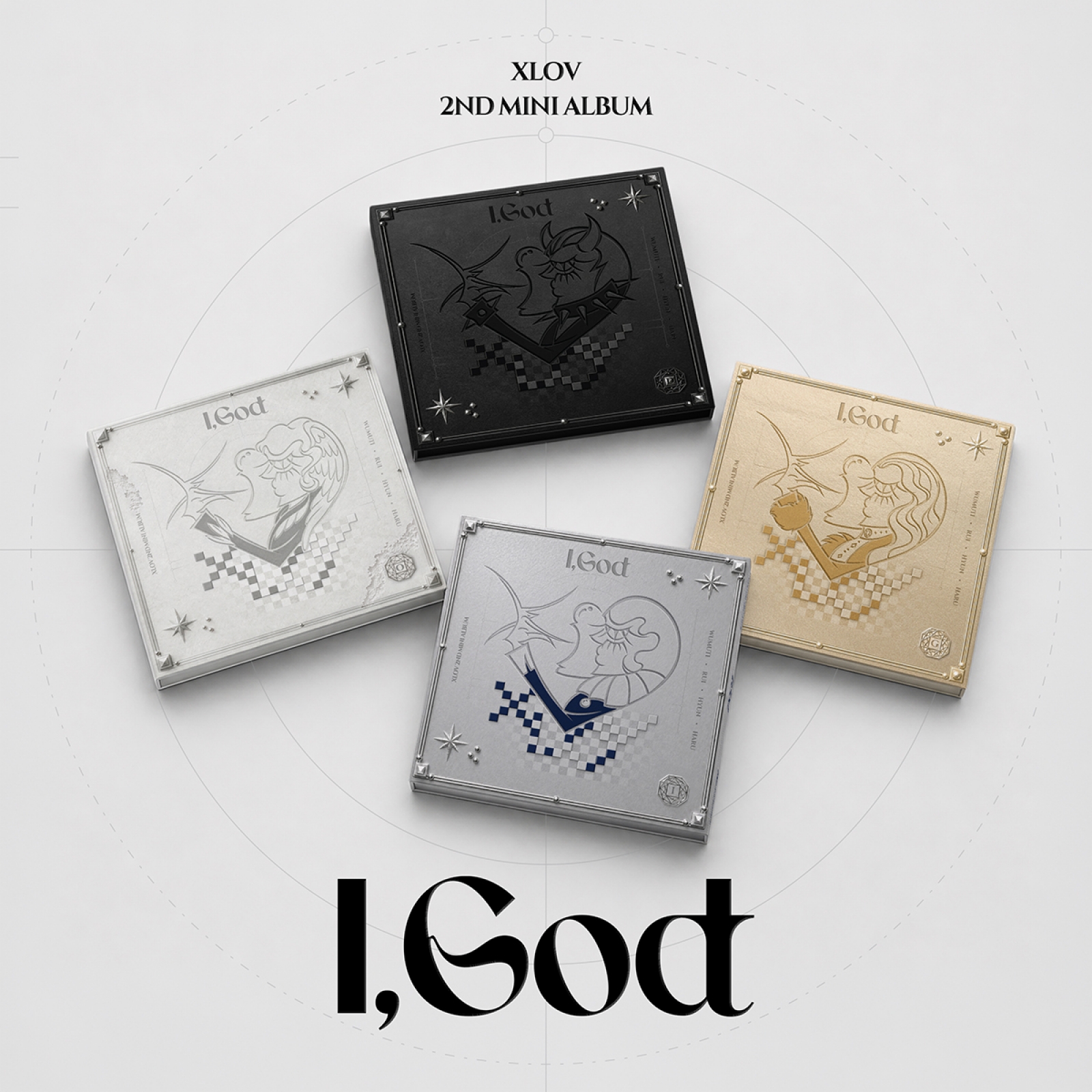 XLOV | 2ND MINI ALBUM | I,God (Signed Album) | K-MONSTAR